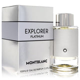 Montblanc Explorer Platinum by Mont Blanc 3.4 oz Men’s Eau De Parfum Spray for Adventure
