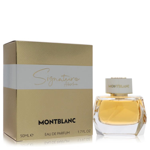 Montblanc Signature Absolue by Mont BlancEau De Parfum Spray 1.7 oz 1.7 oz / 50 ml / Alcohol, Amber, Woody, Aldehyde, Oils Women
