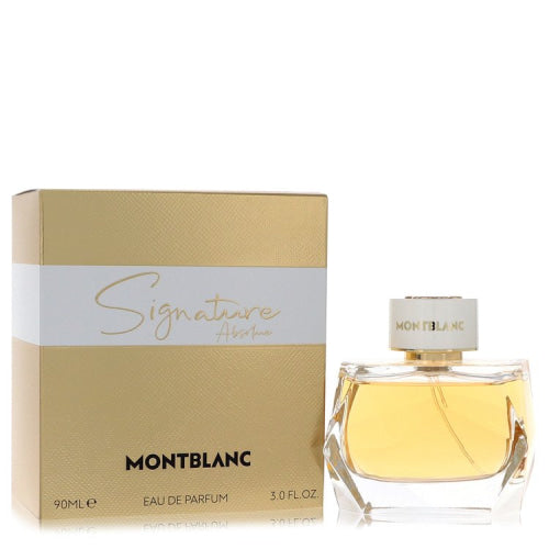Montblanc Signature Absolue by Mont BlancEau De Parfum Spray 3.0 oz 3.0 oz / 89 ml / Alcohol, Amber, Woody, Aldehyde, Oils Women