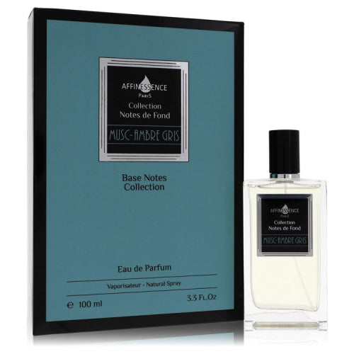 Musc Ambre Gris by AffinessenceEau De Parfum Spray (Unisex) 3.3 oz 3.3 oz / 100 ml / Alcohol, Amber, Woody, Aldehyde, Oils Unisex