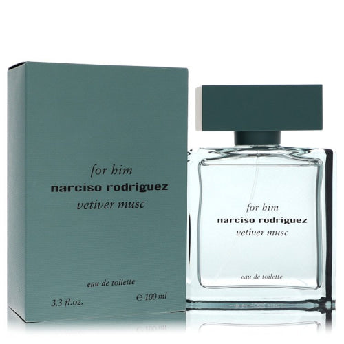 Narciso Rodriguez Vetiver Musc by Narciso RodriguezEau De Toilette Spray 3.3 oz 3.3 oz / 100 ml / Alcohol, Amber, Woody, Aldehyde, Oils Men