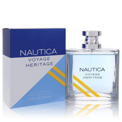 Nautica Voyage Heritage by NauticaEau De Toilette Spray 3.4 oz 3.4 oz / 100 ml / Alcohol, Amber, Woody, Aldehyde, Oils Men