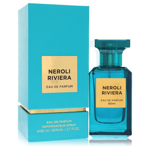 Neroli Riviera by Fragrance WorldEau De Parfum Spray (Unisex) 2.7 oz 2.7 oz / 80 ml / Alcohol, Amber, Woody, Aldehyde, Oils Unisex