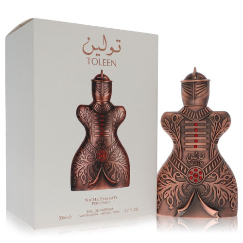 Niche Emarati Toleen by LattafaEau De Parfum Spray (Unisex) 2.7 oz 2.7 oz / 80 ml / Alcohol, Amber, Woody, Aldehyde, Oils Unisex