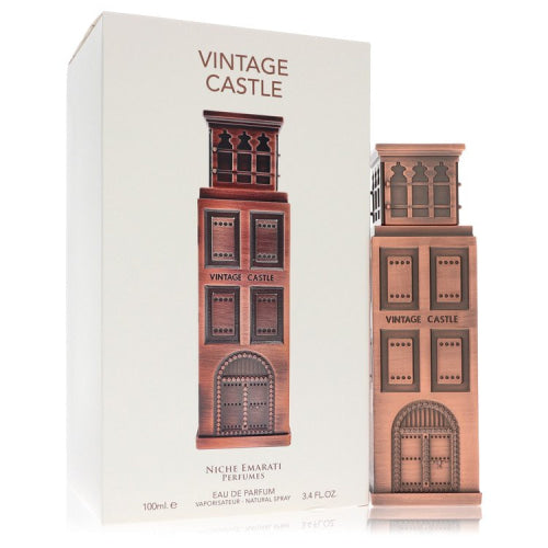Niche Emarati Vintage Castle by LattafaEau De Parfum Spray (Unisex) 3.4 oz 3.4 oz / 100 ml / Alcohol, Amber, Woody, Aldehyde, Oils Unisex