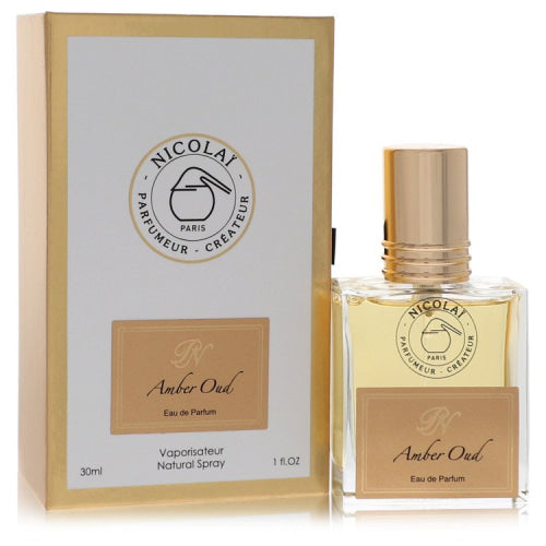 Nicolai Amber Oud by NicolaiEau De Parfum Spray 1 oz 1 oz / 30 ml / Alcohol, Amber, Woody, Aldehyde, Oils Men
