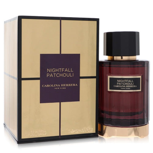 Nightfall Patchouli by Carolina HerreraEau De Parfum Spray (Unisex) 3.4 oz 3.4 oz / 100 ml / Alcohol, Amber, Woody, Aldehyde, Oils Unisex