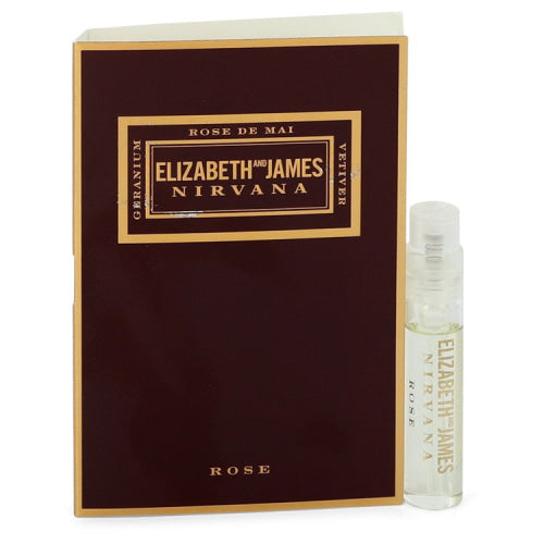Nirvana Rose by Elizabeth and JamesVial (sample).07 oz.07 oz / 2 ml / Alcohol, Amber, Woody, Aldehyde, Oils Women