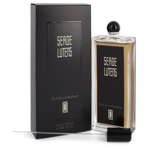 Nuit De Cellophane by Serge LutensEau De Parfum Spray (Unisex) 3.3 oz 3.3 oz / 100 ml / Alcohol, Amber, Woody, Aldehyde, Oils Unisex