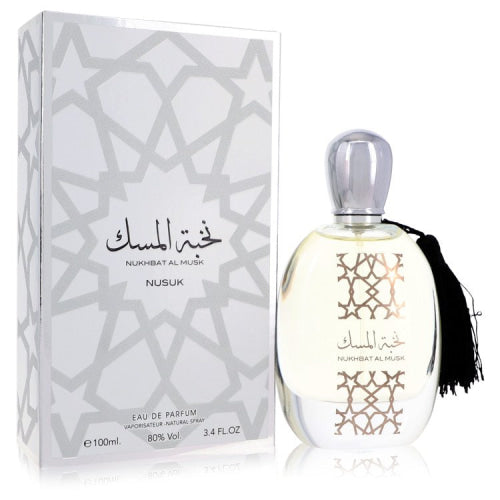 Nukhbat Al Musk by NusukEau De Parfum Spray (Unisex) 3.4 oz 3.4 oz / 100 ml / Alcohol, Amber, Woody, Aldehyde, Oils Unisex
