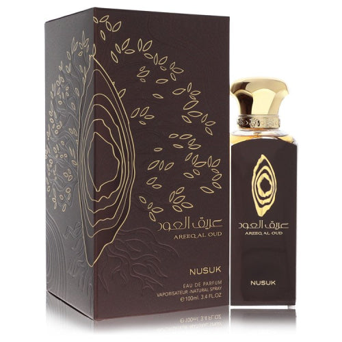 Nusuk Areeq Al Oud by NusukEau De Parfum Spray (Unisex) 3.4 oz 3.4 oz / 100 ml / Alcohol, Amber, Woody, Aldehyde, Oils Unisex