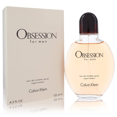 Obsession by Calvin KleinEau De Toilette Spray 4 oz 4 oz / 120 ml / Alcohol, Amber, Woody, Aldehyde, Oils Men