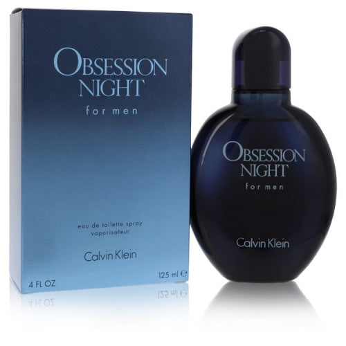 Obsession Night by Calvin KleinEau De Toilette Spray 4 oz 4 oz / 120 ml / Alcohol, Amber, Woody, Aldehyde, Oils Men