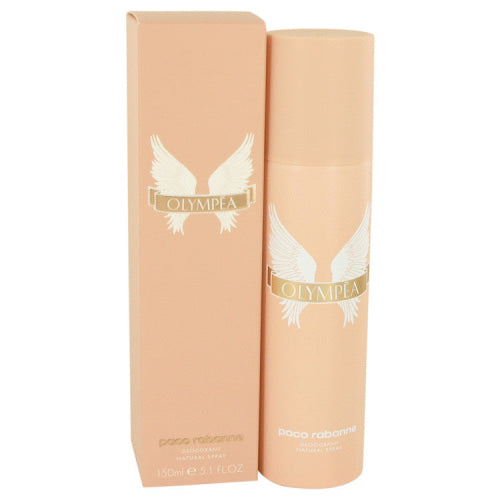 Olympea by Paco RabanneDeodorant Spray 5.1 oz 5.1 oz / 151 ml / Alcohol, Amber, Woody, Aldehyde, Oils Women