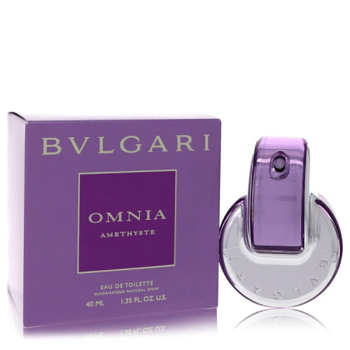 Omnia Amethyste by BvlgariEau De Toilette Spray 1.3 oz 1.3 oz / 38 ml / Alcohol, Amber, Woody, Aldehyde, Oils Women