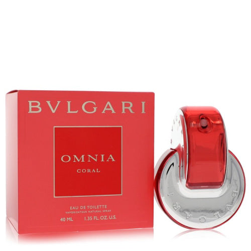Omnia Coral by BvlgariEau De Toilette Spray 1.4 oz 1.4 oz / 41 ml / Alcohol, Amber, Woody, Aldehyde, Oils Women