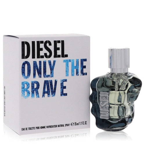 Only the Brave by DieselEau De Toilette Spray 1.1 oz 1.1 oz / 33 ml / Alcohol, Amber, Woody, Aldehyde, Oils Men
