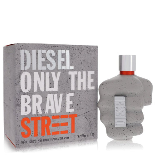 Only the Brave Street by DieselEau De Toilette Spray 4.2 oz 4.2 oz / 125 ml / Alcohol, Amber, Woody, Aldehyde, Oils Men