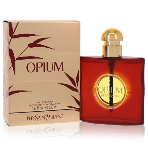 Opium by Yves Saint LaurentEau De Parfum Spray (New Packaging) 1.6 oz 1.6 oz / 50 ml / Alcohol, Amber, Woody, Aldehyde, Oils Women