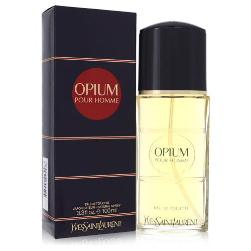 Opium by Yves Saint LaurentEau De Toilette Spray 3.3 oz 3.3 oz / 100 ml / Alcohol, Amber, Woody, Aldehyde, Oils Men
