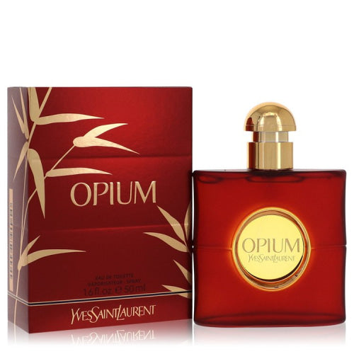 Opium by Yves Saint LaurentEau De Toilette Spray (New Packaging) 1.6 oz 1.6 oz / 50 ml / Alcohol, Amber, Woody, Aldehyde, Oils Women