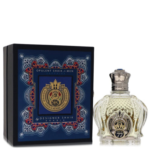 Opulent Shaik No. 77 by ShaikParfum Spary 3.4 oz 3.4 oz / 100 ml / Alcohol, Amber, Woody, Aldehyde, Oils Men