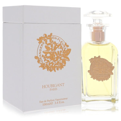 Orangers En Fleurs by HoubigantEau De Parfum Spray 3.4 oz 3.4 oz / 100 ml / Alcohol, Amber, Woody, Aldehyde, Oils Women