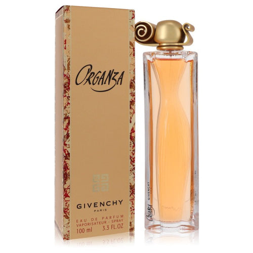 Organza by GivenchyEau De Parfum Spray 3.3 oz 3.3 oz / 100 ml / Alcohol, Amber, Woody, Aldehyde, Oils Women
