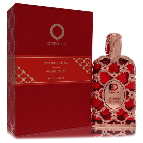 Orientica Amber Rouge by OrienticaEau De Parfum Spray (Unisex) 5 oz 5 oz / 150 ml / Alcohol, Amber, Woody, Aldehyde, Oils Unisex