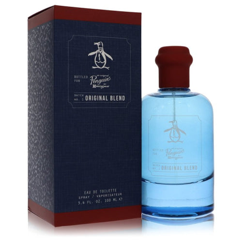Original Penguin Original Blend by Original PenguinEau De Toilette Spray 3.4 oz 3.4 oz / 100 ml / Alcohol, Amber, Woody, Aldehyde, Oils Men