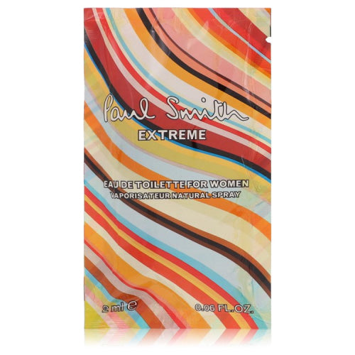 Paul Smith Extreme by Paul SmithVial (sample).06 oz.06 oz / 2 ml / Alcohol, Amber, Woody, Aldehyde, Oils Women