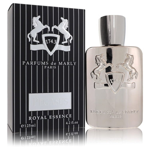 Pegasus by Parfums de MarlyEau De Parfum Spray (Unisex) 4.2 oz 4.2 oz / 125 ml / Alcohol, Amber, Woody, Aldehyde, Oils Unisex