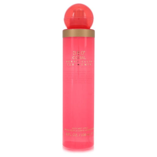 Perry Ellis 360 Coral by Perry EllisBody Mist 8 oz 8 oz / 240 ml / Alcohol, Amber, Woody, Aldehyde, Oils Women