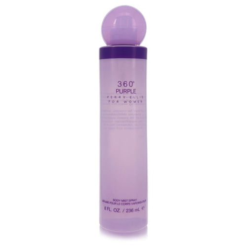 Perry Ellis 360 Purple by Perry EllisBody Mist 8 oz 8 oz / 240 ml / Alcohol, Amber, Woody, Aldehyde, Oils Women
