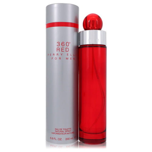Perry Ellis 360 Red by Perry EllisEau De Toilette Spray 6.7 oz 6.7 oz / 200 ml / Alcohol, Amber, Woody, Aldehyde, Oils Men
