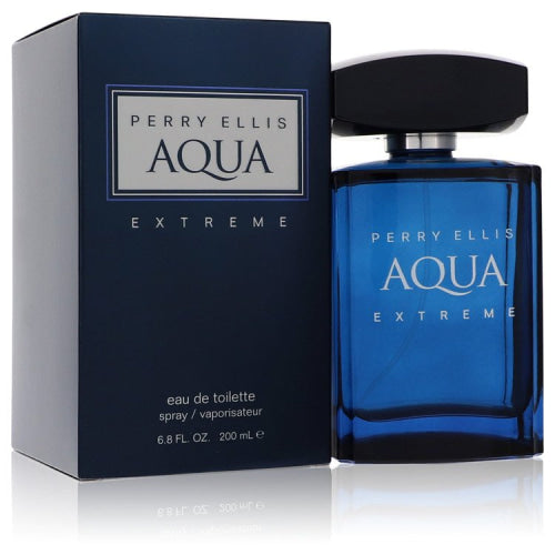 Perry Ellis Aqua Extreme by Perry EllisEau De Toilette Spray 6.8 oz 6.8 oz / 200 ml / Alcohol, Amber, Woody, Aldehyde, Oils Men