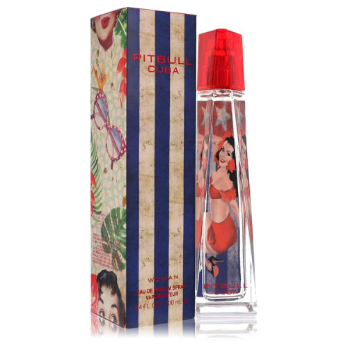 Pitbull Cuba by PitbullEau De Parfum Spray 3.4 oz 3.4 oz / 100 ml / Alcohol, Amber, Woody, Aldehyde, Oils Women