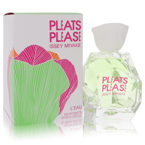 Pleats Please L’eau by Issey MiyakeEau De Toilette Spray 3.3 oz 3.3 oz / 100 ml / Alcohol, Amber, Woody, Aldehyde, Oils Women