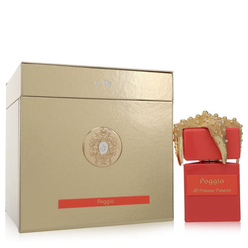 Poggia by Tiziana TerenziExtrait De Parfum Spray (Unisex) 3.38 oz 3.38 oz / 100 ml / Alcohol, Amber, Woody, Aldehyde, Oils Unisex