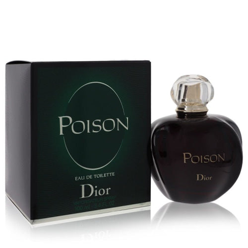 Poison by Christian DiorEau De Toilette Spray 3.4 oz 3.4 oz / 100 ml / Alcohol, Amber, Woody, Aldehyde, Oils Women