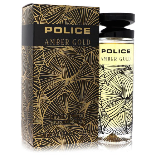 Police Amber Gold by Police ColognesEau De Toilette Spray 3.4 oz 3.4 oz / 100 ml / Alcohol, Amber, Woody, Aldehyde, Oils Women