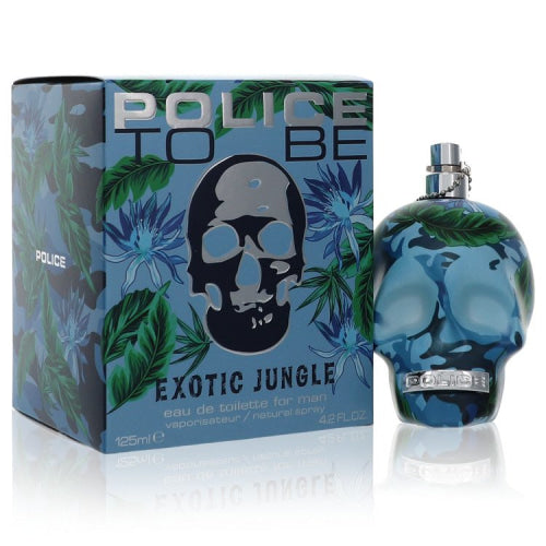 Police To Be Exotic Jungle by Police ColognesEau De Toilette Spray 4.2 oz 4.2 oz / 125 ml / Alcohol, Amber, Woody, Aldehyde, Oils Men