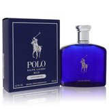 Polo Blue by Ralph Lauren Eau De Parfum Spray 4.2 oz for Men - Fresh and Invigorating Fragrance