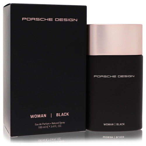 Porsche Design Black by PorscheEau De Parfum Spray 3.4 oz 3.4 oz / 100 ml / Alcohol, Amber, Woody, Aldehyde, Oils Women