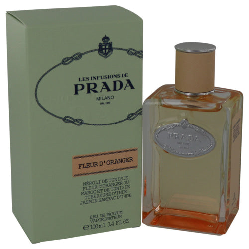 Prada Infusion De Fleur D’oranger by PradaEau De Parfum Spray 3.4 oz 3.4 oz / 100 ml / Alcohol, Amber, Woody, Aldehyde, Oils Women