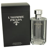 Prada L'homme by Prada Eau De Toilette Spray 3.4 oz - Elegant Fragrance for Men
