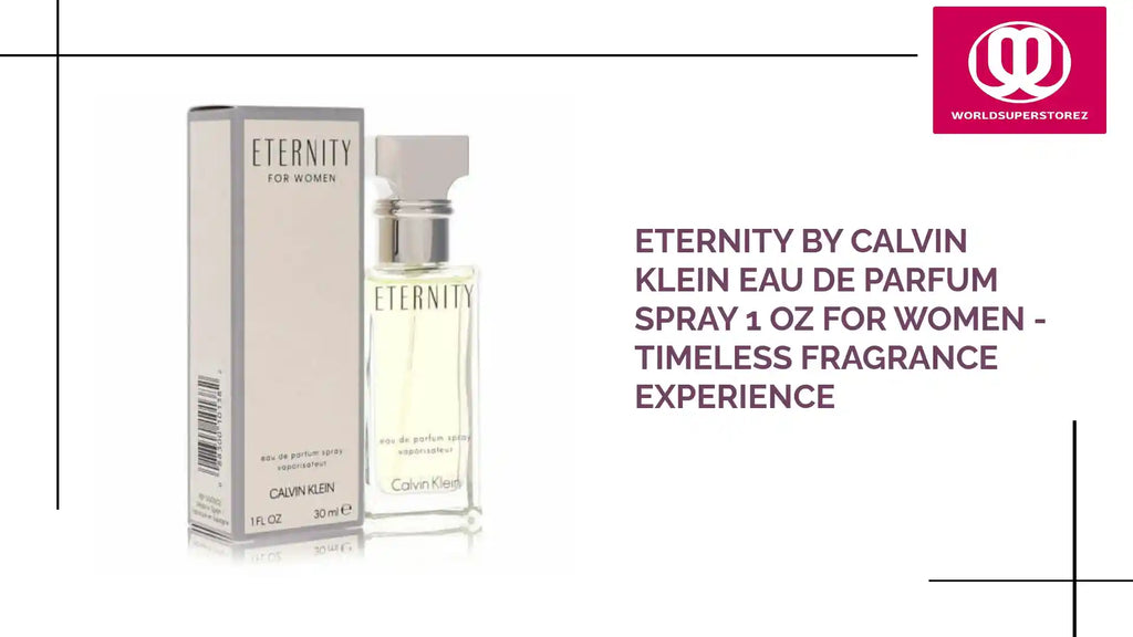 Eternity by Calvin Klein Eau De Parfum Spray 1 oz for Women - Timeless Fragrance Experience by@Outfy