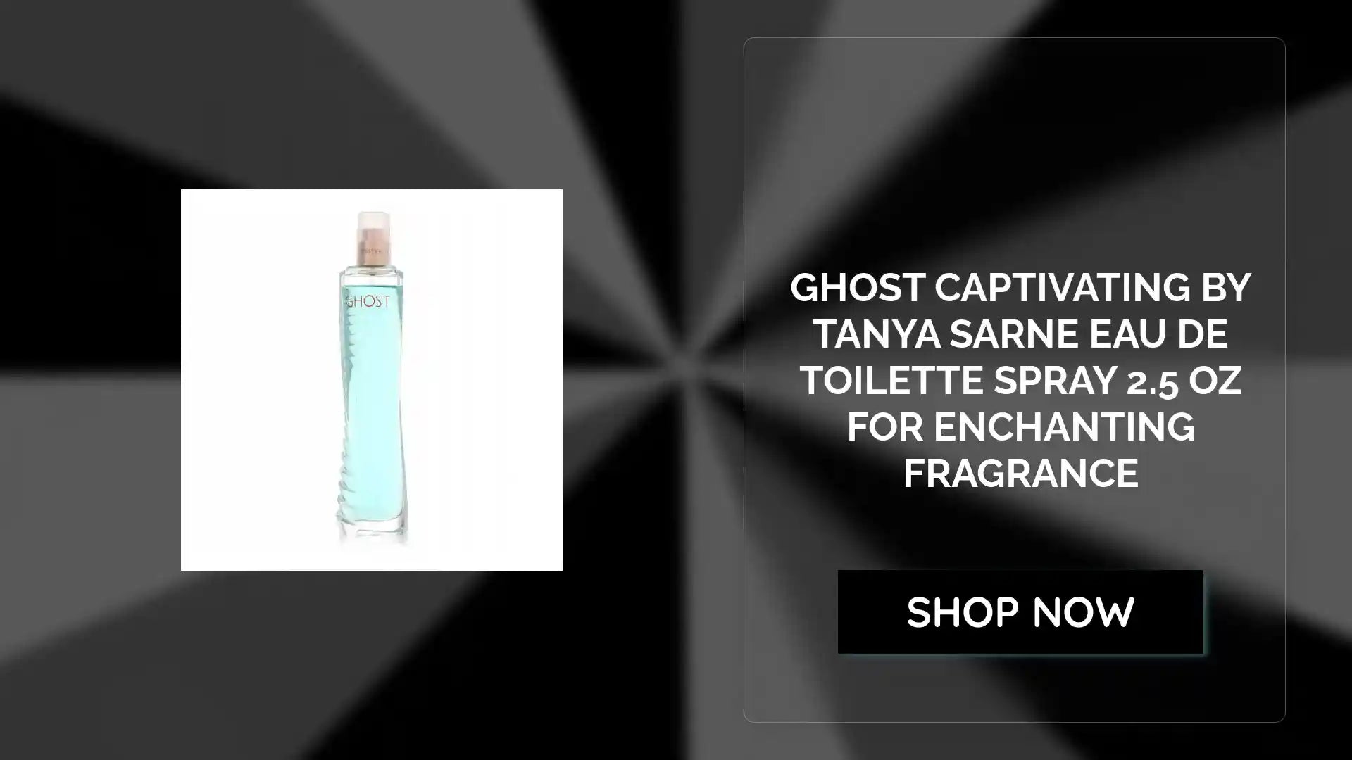Ghost Captivating by Tanya Sarne Eau De Toilette Spray 2.5 oz for Enchanting Fragrance by@Outfy
