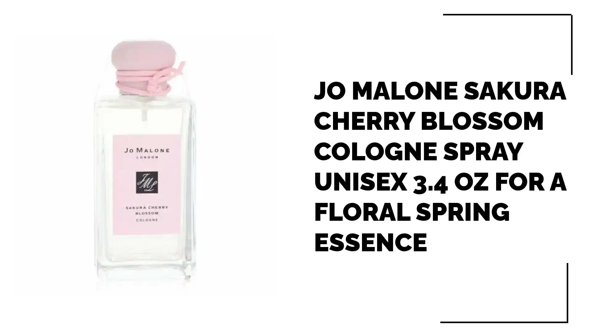 Jo Malone Sakura Cherry Blossom Cologne Spray Unisex 3.4 oz for a Floral Spring Essence by@Outfy