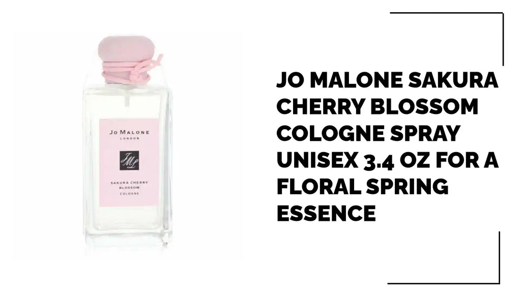 Jo Malone Sakura Cherry Blossom Cologne Spray Unisex 3.4 oz for a Floral Spring Essence by@Outfy